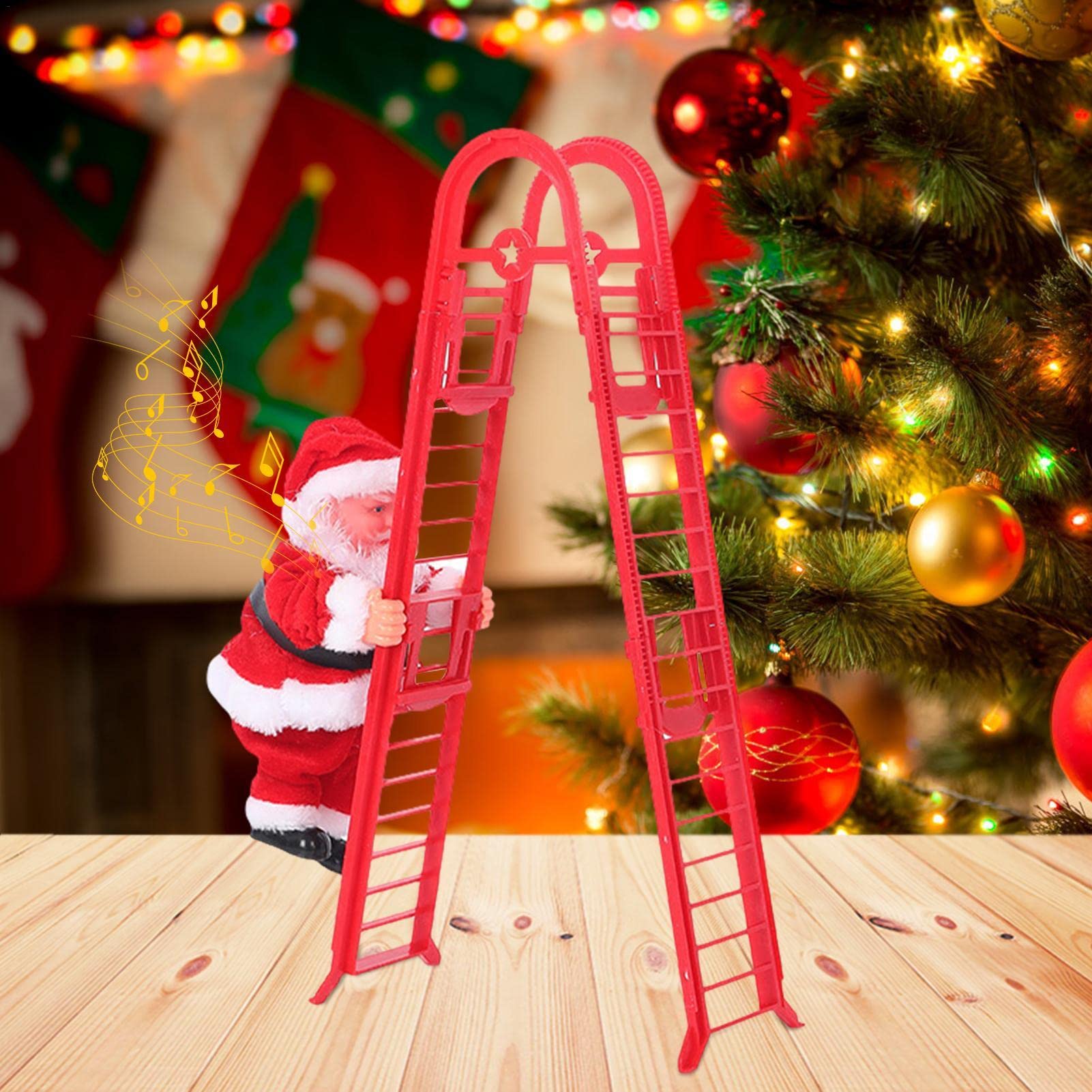 Mr.Christmas クライミングサンタ 未使用「スーパークライミングサンタ